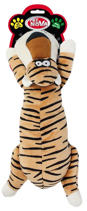 Игрушка для собак Pet Nova Тигр 36 см (PLU-TIGER) - фото 2 Игрушка для собак Pet Nova Тигр 36 см (PLU-TIGER) - фото 2
