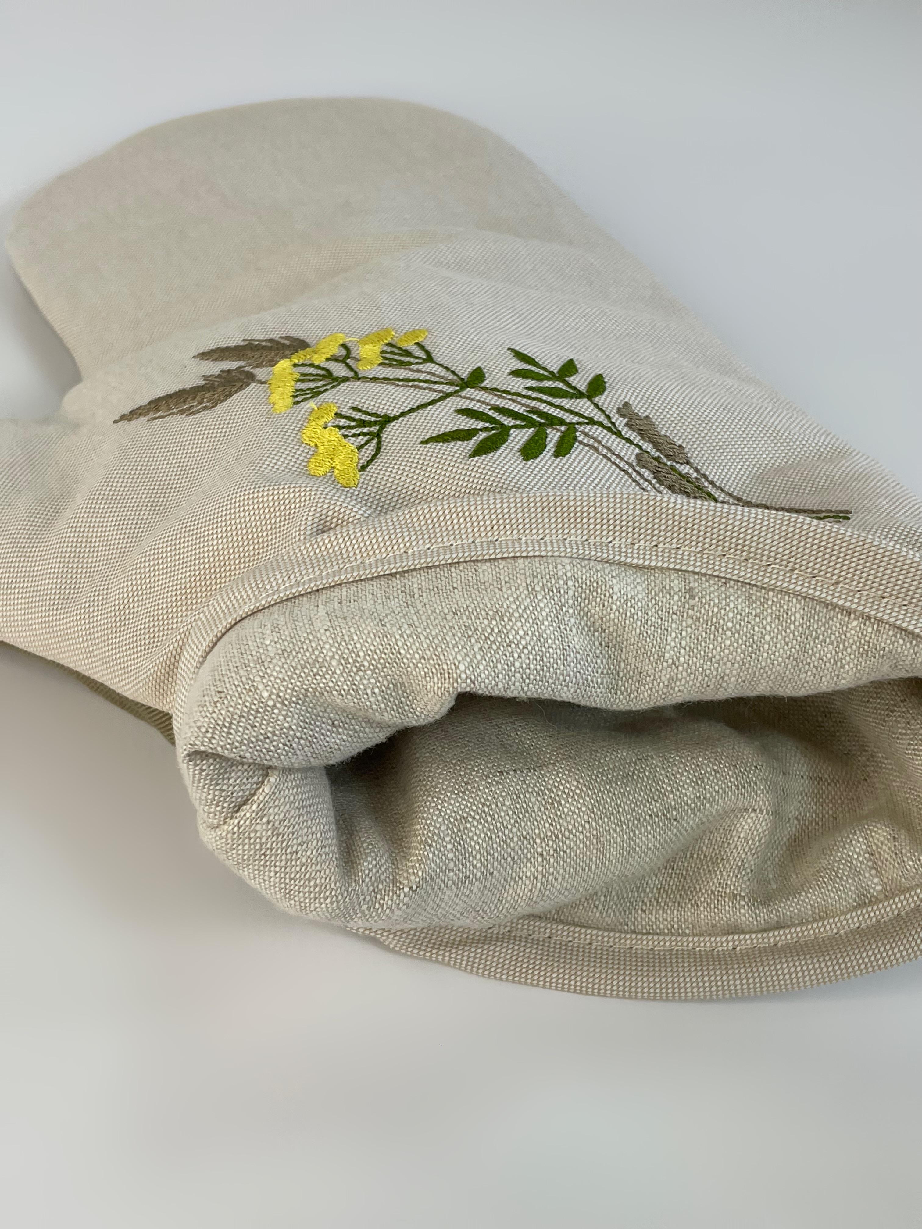 Рукавичка з прихваткою з вишивкою Пижма (29898091) - фото 4 Рукавичка з прихваткою з вишивкою Пижма (29898091) - фото 4