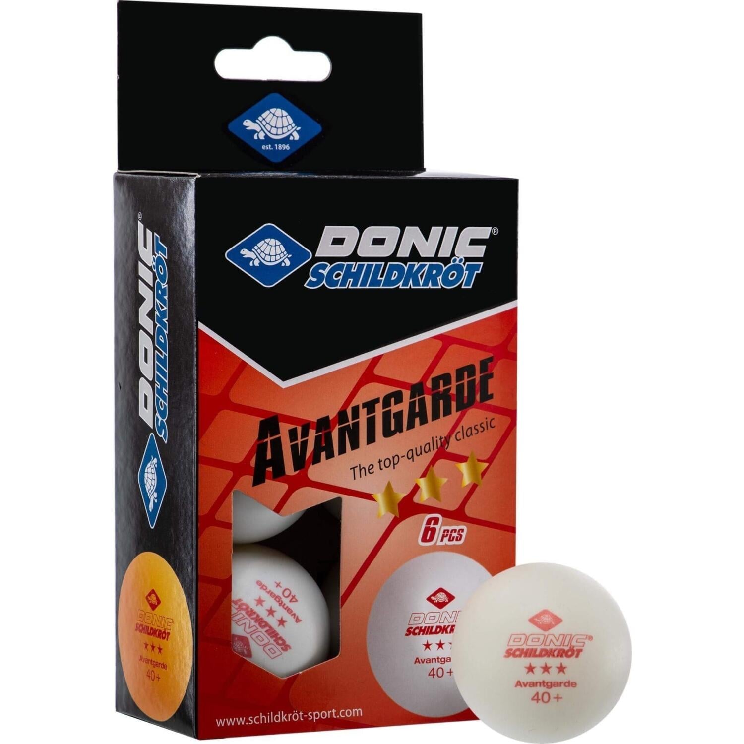 Набор мячей для настольного тенниса Donic EXCLUSIVE ADVANTGARDE 3*40+ 6 шт. Белый (608530) Набор мячей для настольного тенниса Donic EXCLUSIVE ADVANTGARDE 3*40+ 6 шт. Белый (608530)