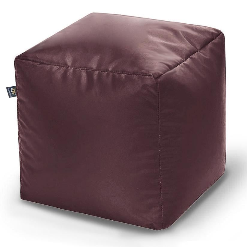 Безкаркасний пуф Tia-Sport Кубик оксфорд 30x30x30 см Бордовий (24878272) - фото 1 Безкаркасний пуф Tia-Sport Кубик оксфорд 30x30x30 см Бордовий (24878272) - фото 1