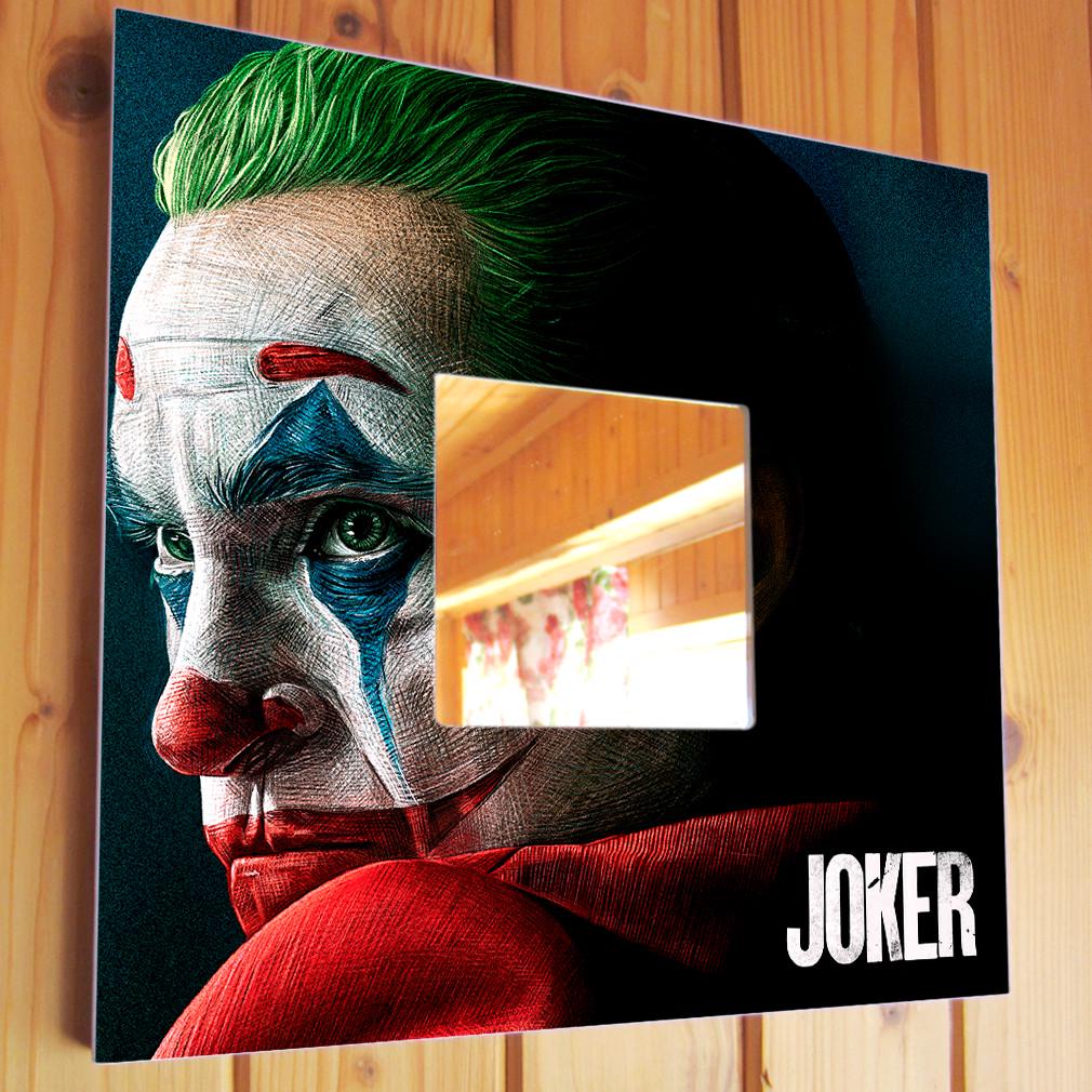 Зеркало декоративное Joker DC Comics 260х260 мм (M04170) Зеркало декоративное Joker DC Comics 260х260 мм (M04170)