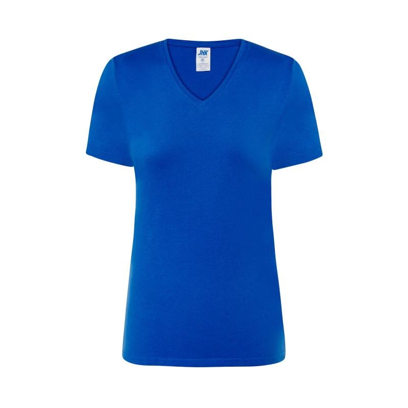 Футболка JHK LADY COMFORT V-NECK S Синий (RB) Футболка JHK LADY COMFORT V-NECK S Синий (RB)