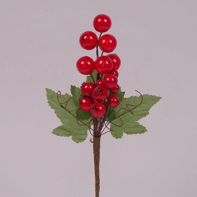 Ветка новогодняя Flora 12 шт. (75398)