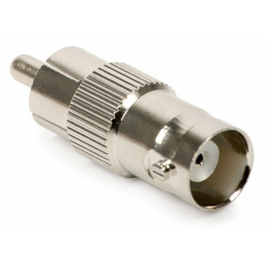Разъем BNC-F RCA-M VOLTRONIC металл 1 Вт 2,5 ГГц (YUT_V1885)