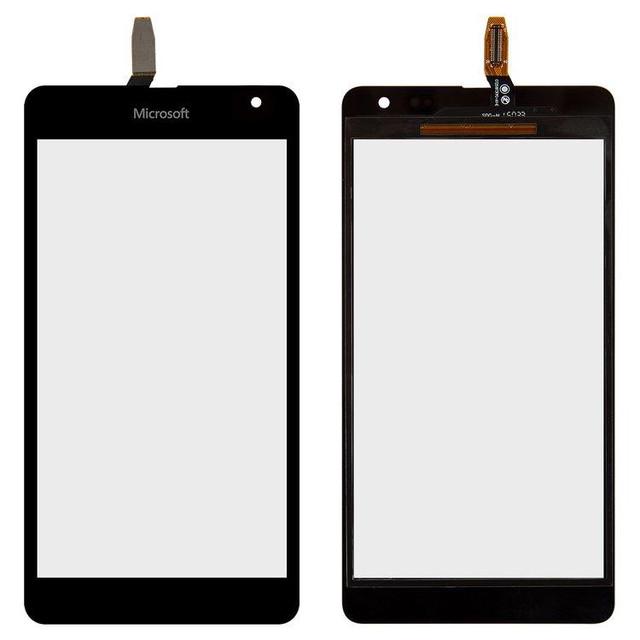 Сенсор для Nokia 535 Lumia Dual Sim REV2S CT2S1973FPC-A1-E Чорний (000017910) - фото 2