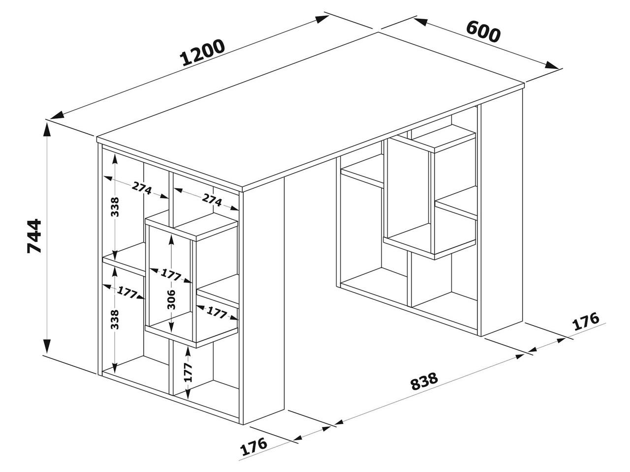 Компьютерный стол XDesk-30 (25892152) - фото 3