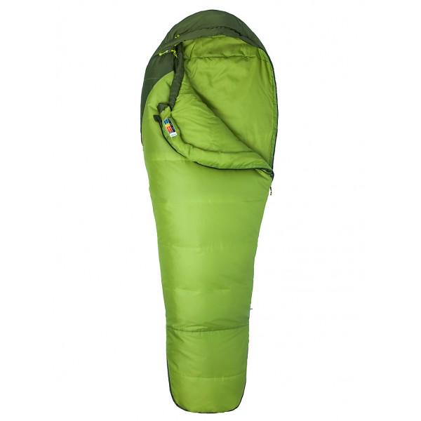 Спальник Marmot Trestles 30 Long Green Lichen/Greenland R (правый) (1033-MRT 23720.4430-RZ)