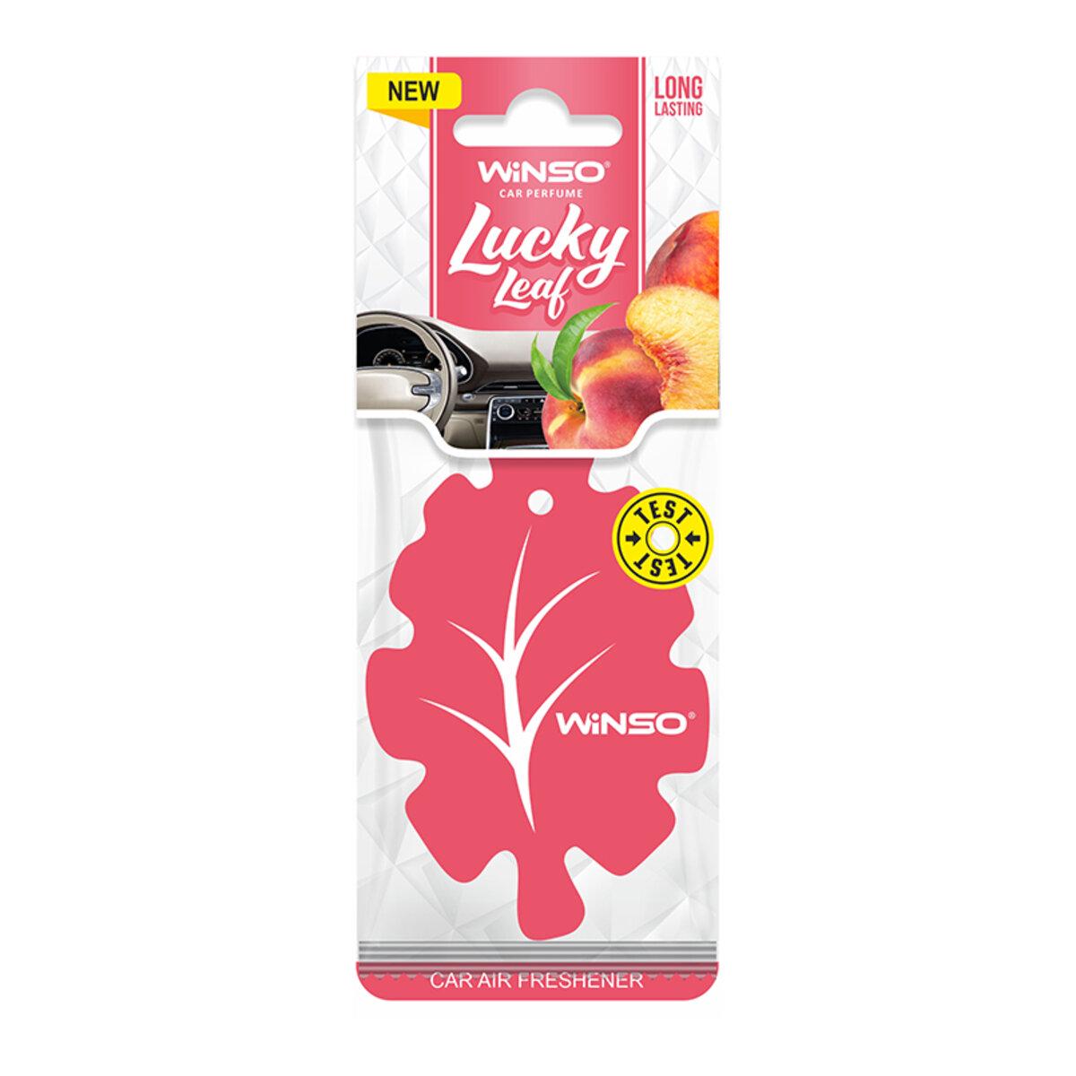 Освежитель воздуха Winso Lucky Leaf Peach целлюлозный (7093)