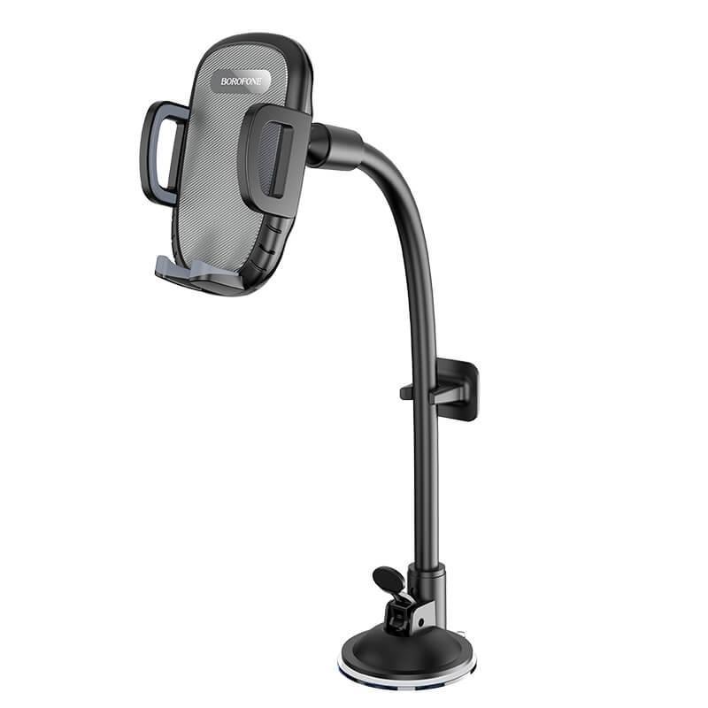 Тримач для телефону в машину Borofone Racer windshield BH54 Black (020283) Тримач для телефону в машину Borofone Racer windshield BH54 Black (020283)