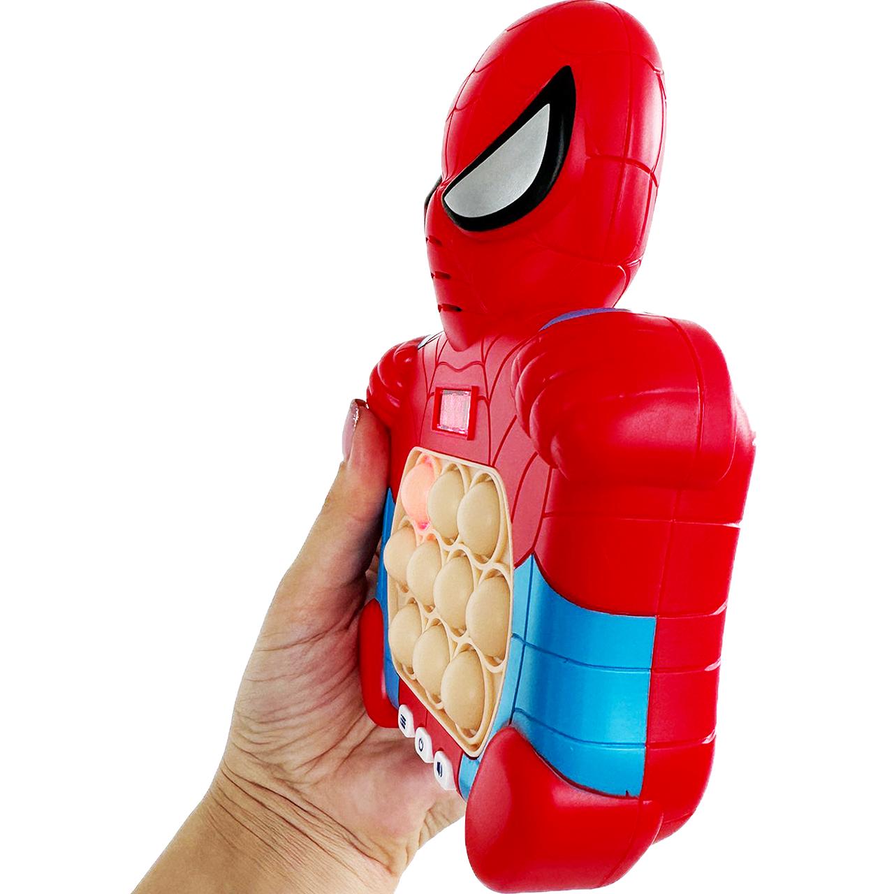 Интерактивная игрушка Quick Push Game Pop It 999 уровней Spiderman Full (20378352) - фото 5