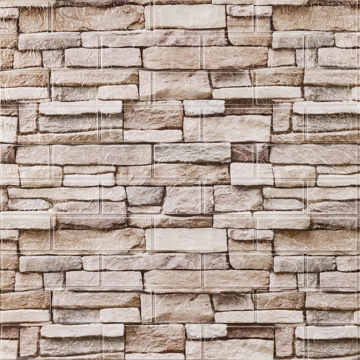 3D-панель Екатеринославский кирпич 700х770х2 мм (SW-00001913)