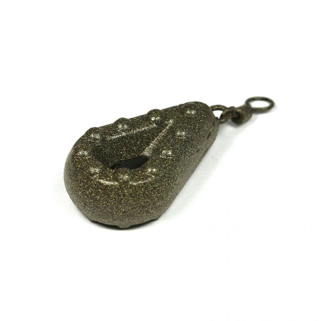 Грузило карповое с вертлюгом Гриппа 40 г Зеленый (3KB5148)