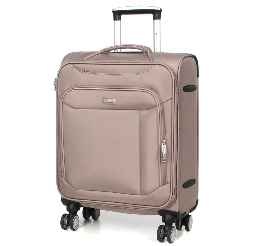 Чемодан Snowball 87303 S тканевый 55x38,5x21 см 35 л Шампань