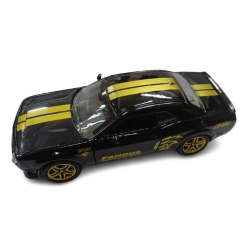 Игрушечная машинка АвтоМир металлическая инерционная Черный (AS-3212)