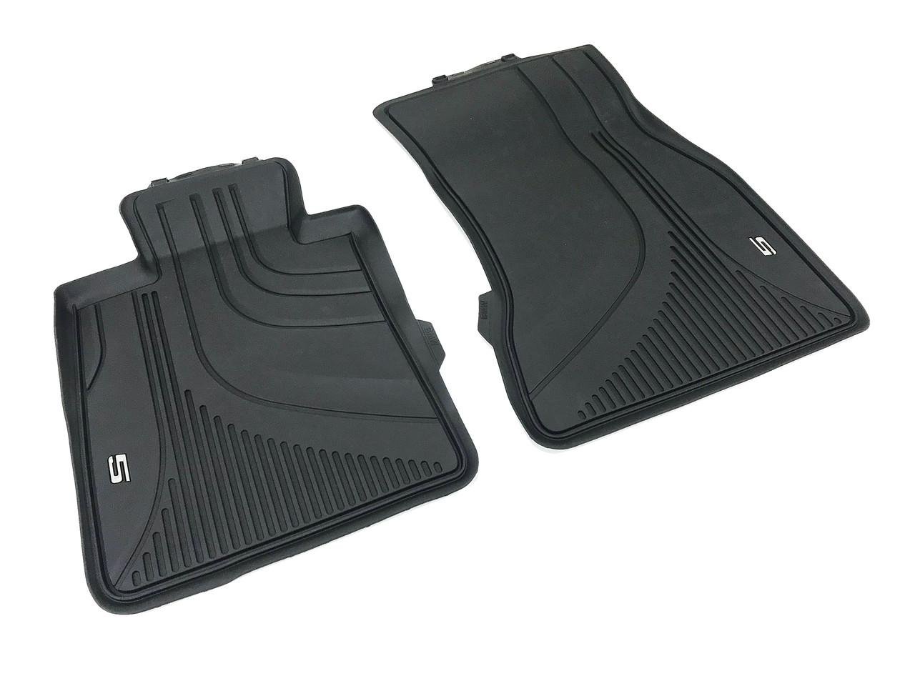 Коврики в салон BMW 5 G30 2017- передние 2 шт. Черный (51472414218)