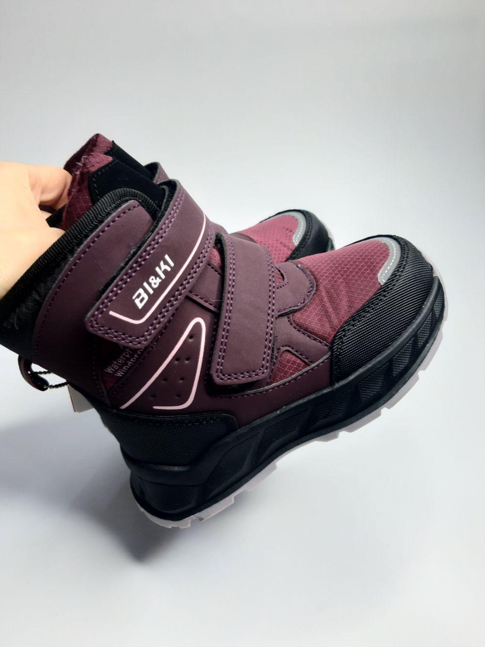 Ботинки зимние Bl&Kl для девочки р. 27 17,6 см Черный (01371 F) - фото 2