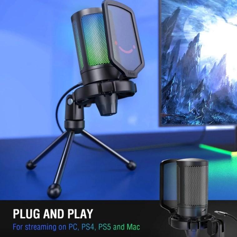 Мікрофон Fifine AmpliGame A6V - фото 10