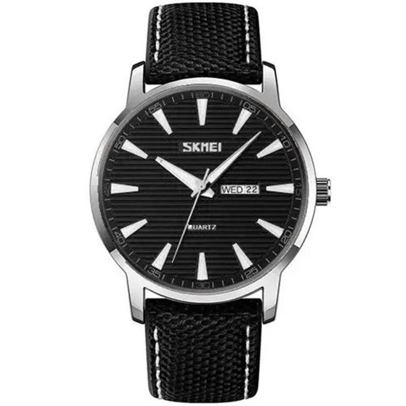 Годинник наручний чоловічий Skmei 9303SIBK Silver (tf4804) - фото 3