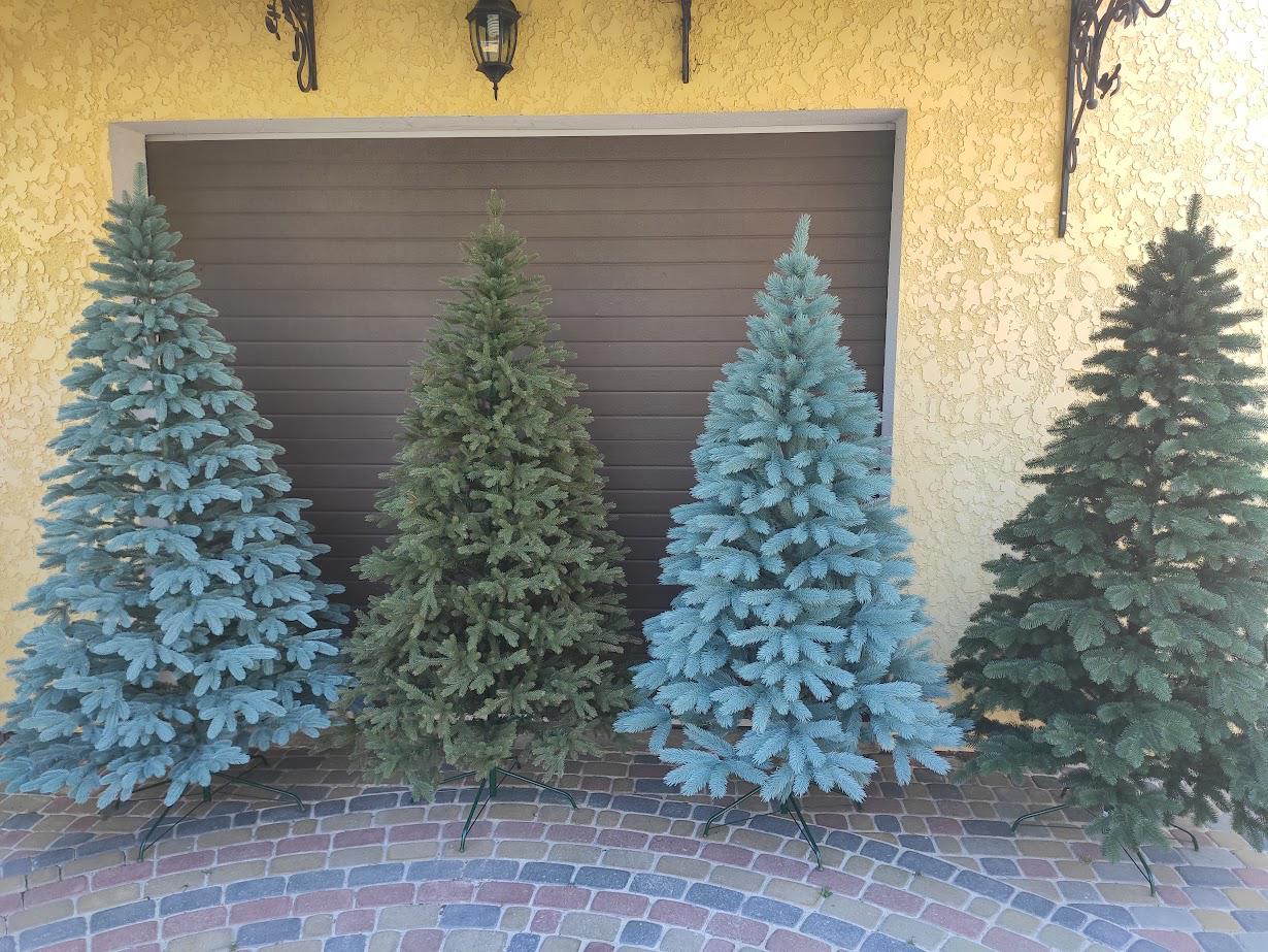 Штучна ялинка лита Буковельська з підставкою 1,8 м Зелений (NYT15308) - фото 14 Штучна ялинка лита Буковельська з підставкою 1,8 м Зелений (NYT15308) - фото 14