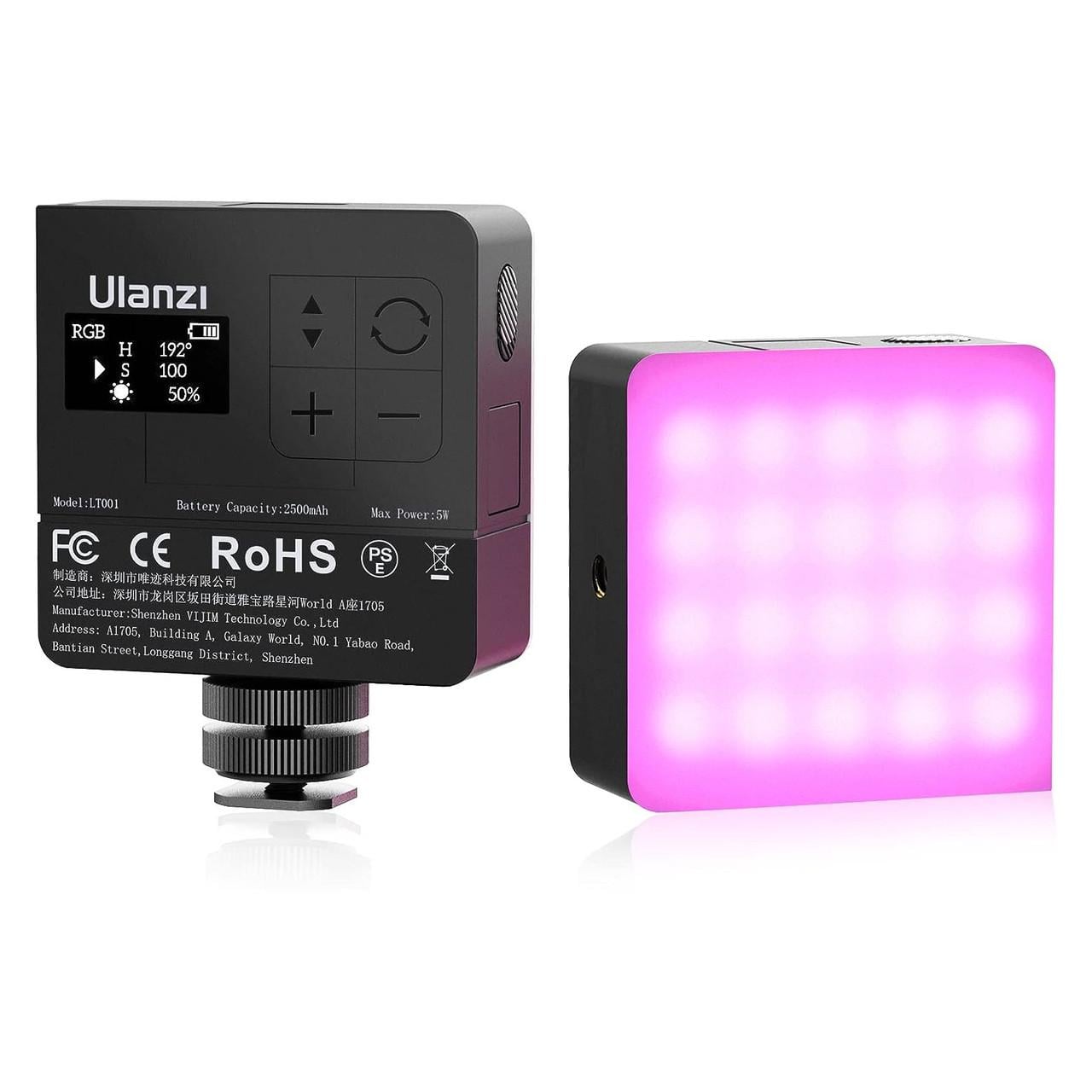 Свет камерный Ulanzi VL49 RGB Pro LED RGB CRI95+ 2500-9000К (2063273428)