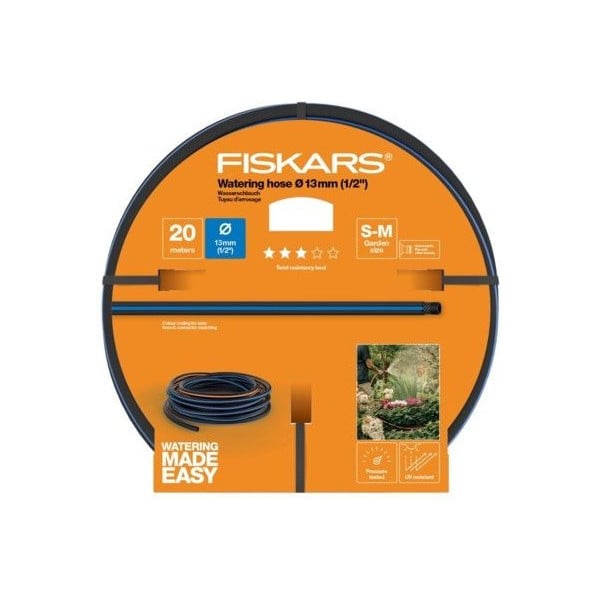 Шланг Fiskars 1027102 Q3 13мм, 1/2", 20м