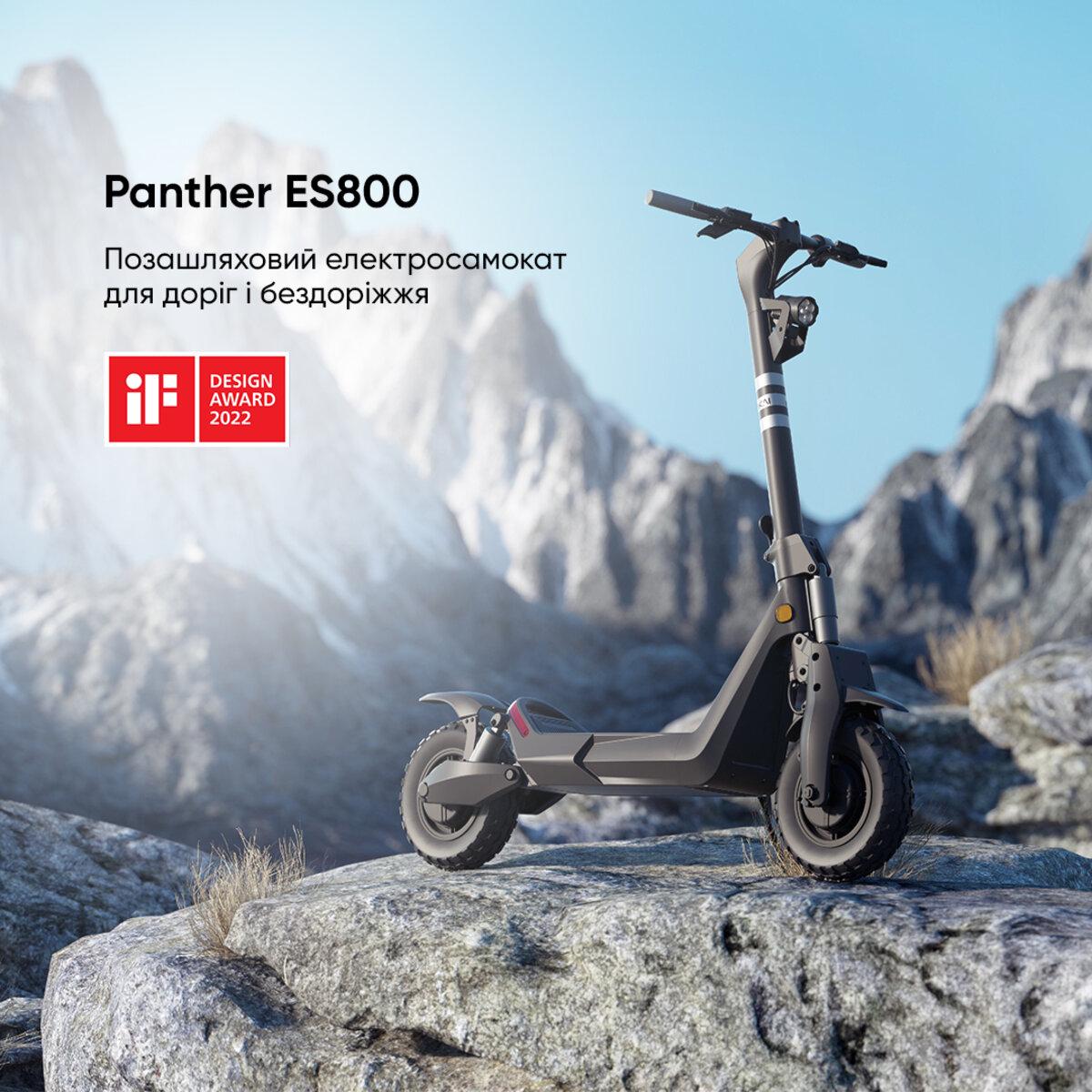 Електросамокат OKAI Panther ES800 3000W Black (25172932) - фото 13