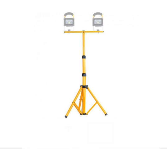 Штатив для прожектора Horoz подвійний Жовтий (23033756)