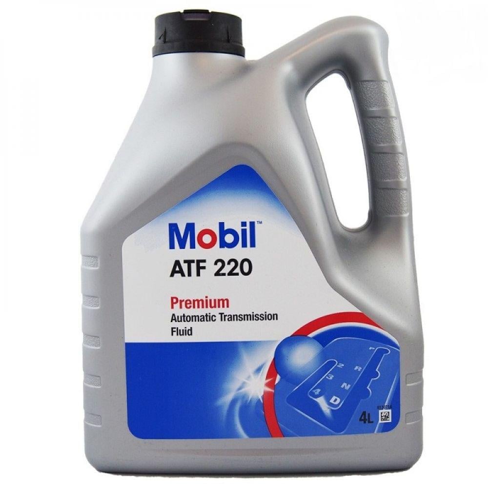 Трансмиссионное масло Mobil ATF 220 4 л (157323) - фото 1 Трансмиссионное масло Mobil ATF 220 4 л (157323) - фото 1
