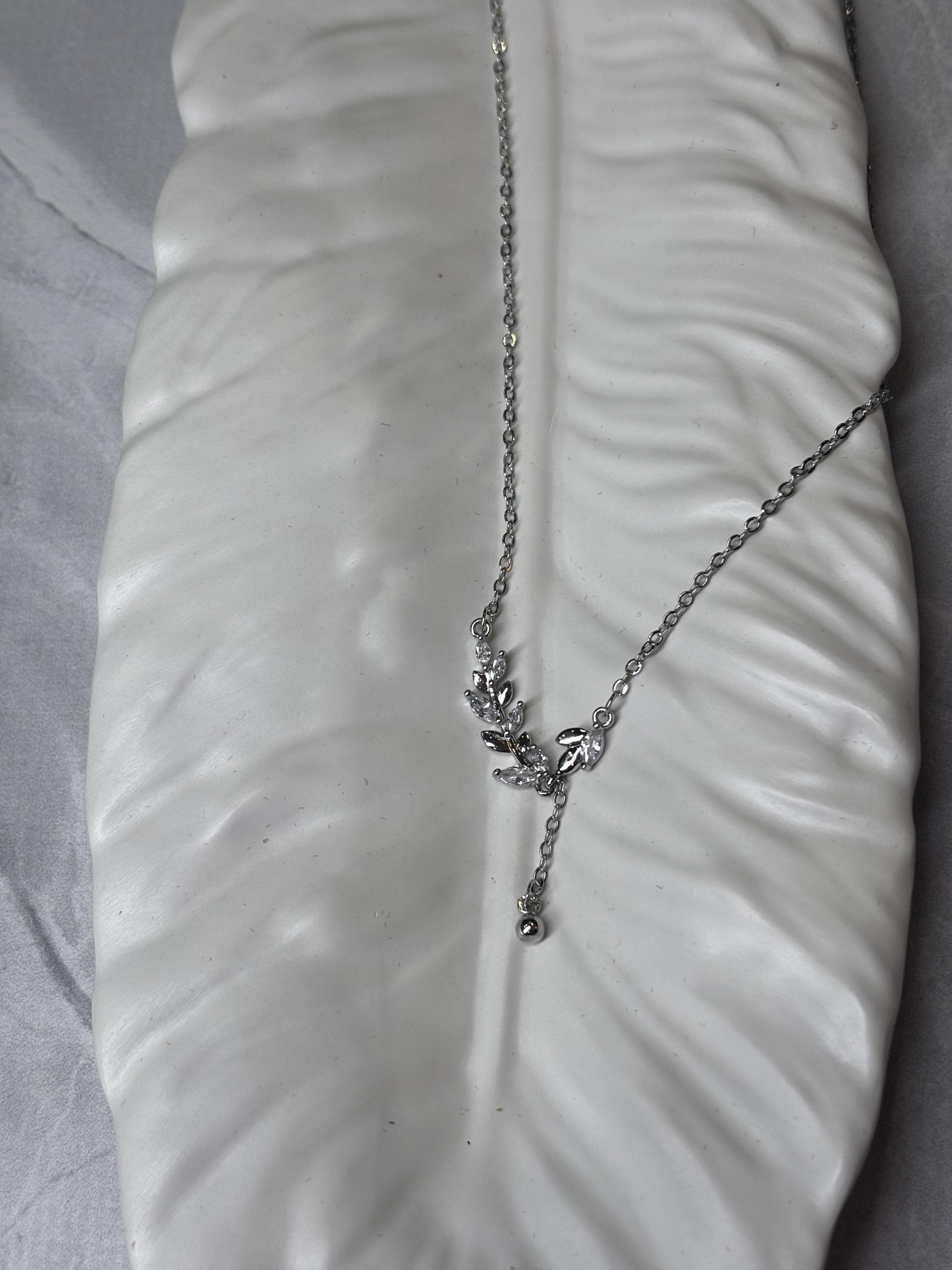 Колье Mirshine Branch Silver (22969) - фото 2 Колье Mirshine Branch Silver (22969) - фото 2