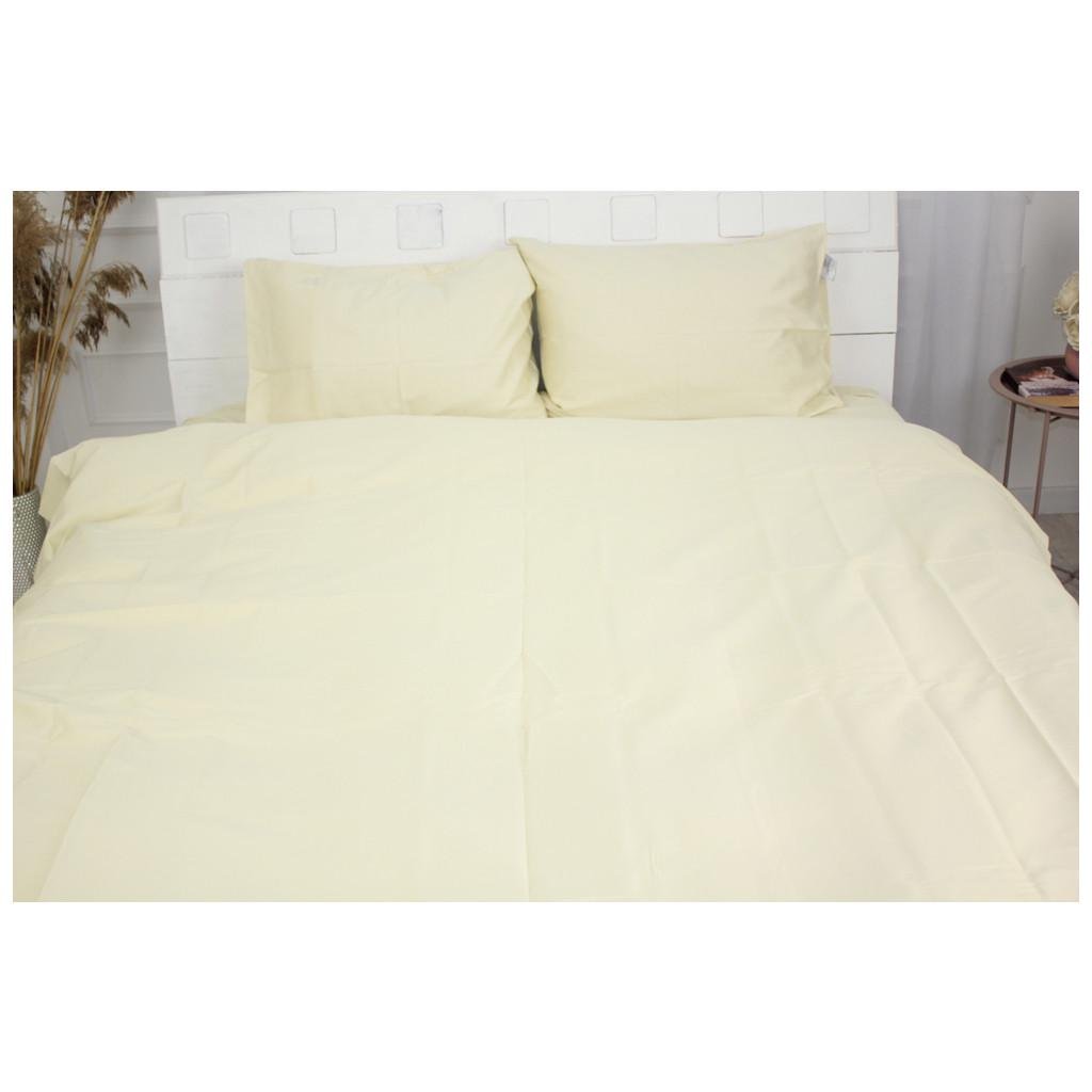 Комплект постельного белья MirSon Premium 0001 Moko Сатин 2х160х220 см White (2200001717831)