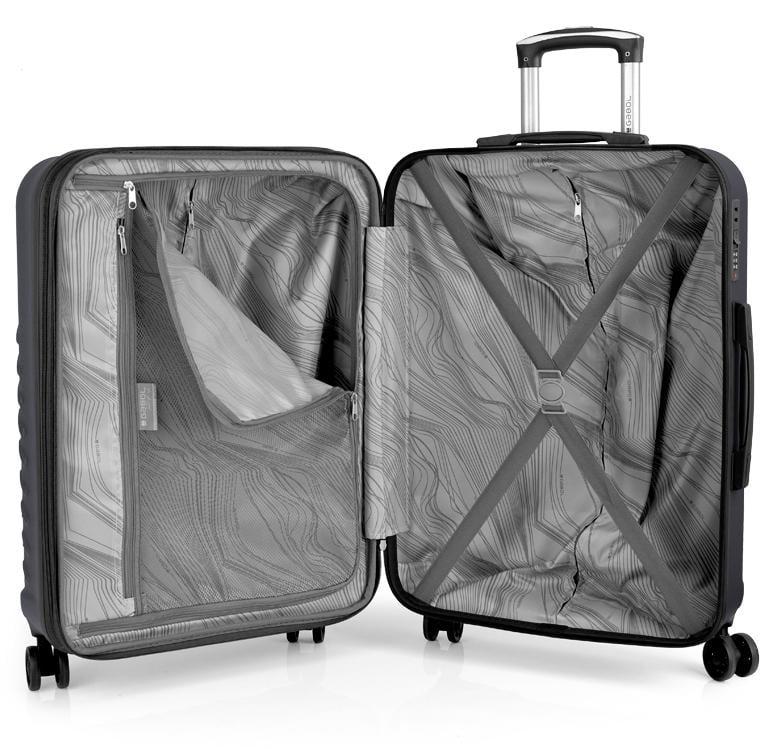 Чемодан Gabol Journey M Grey (122846-016) - фото 4 Чемодан Gabol Journey M Grey (122846-016) - фото 4