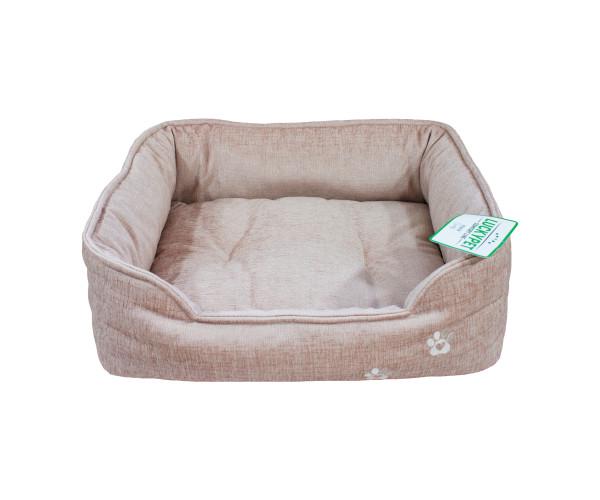 Лежак Lucky Pet №2 Мінор 50х65х21 см Рожевий (51876)