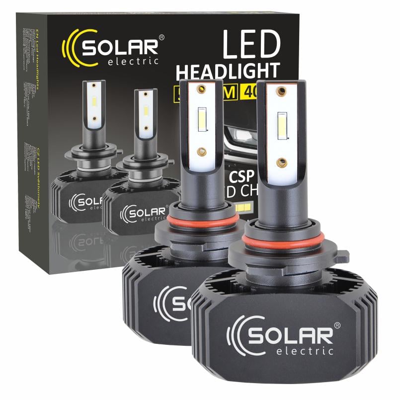 Автомобильные лампы LED Solar HB3 12/24V 6000K 5000Lm 40W CSP1860 2 шт.