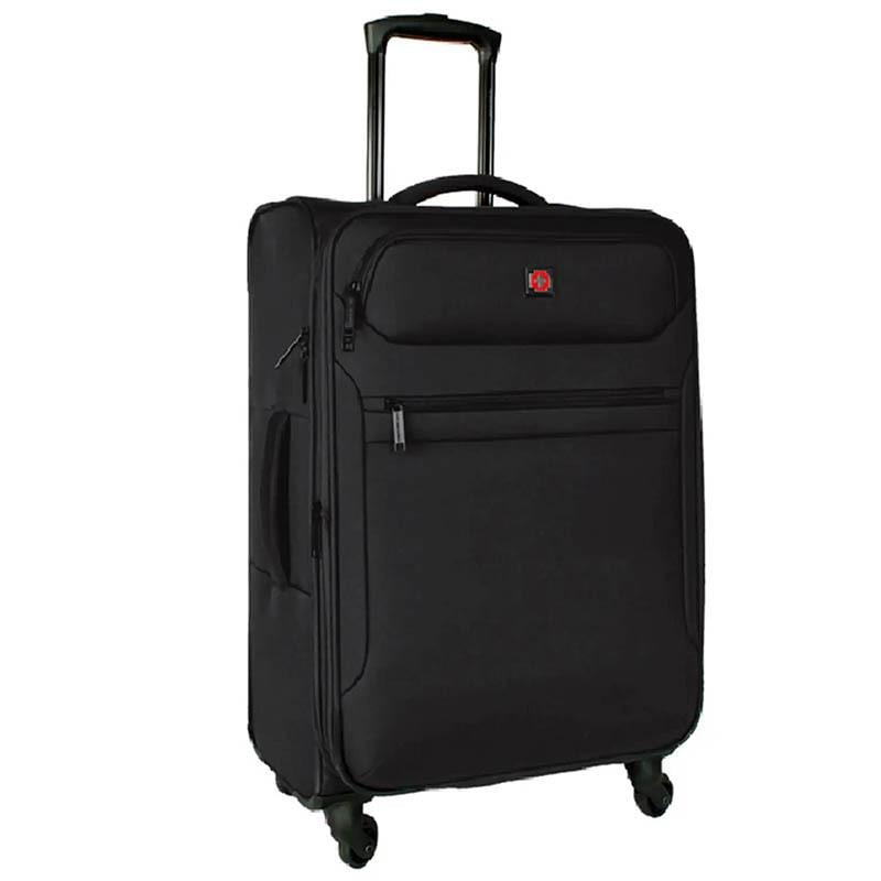 Чемодан Swissbrand Hamilton L Black (DAS301359)