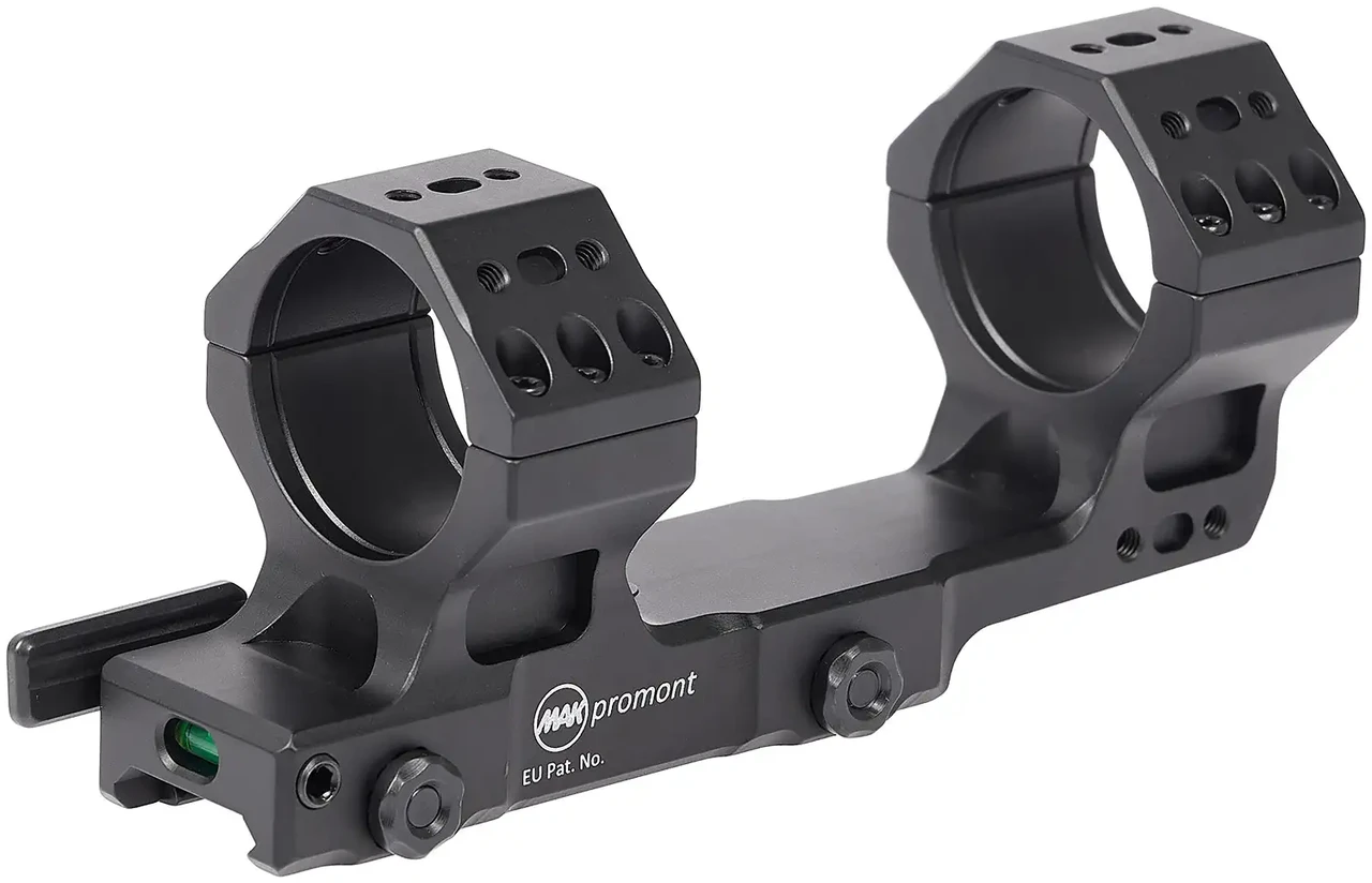 Кріплення-моноблок Mak Makpromont з виносом High Picatinny d 34 мм - фото 2 Кріплення-моноблок Mak Makpromont з виносом High Picatinny d 34 мм - фото 2