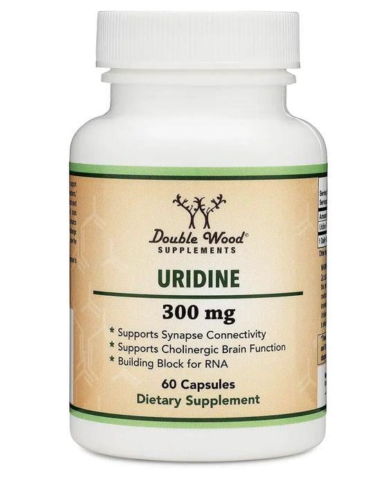 Уридин Double Wood Supplements Uridine 300 mg 60 capsules