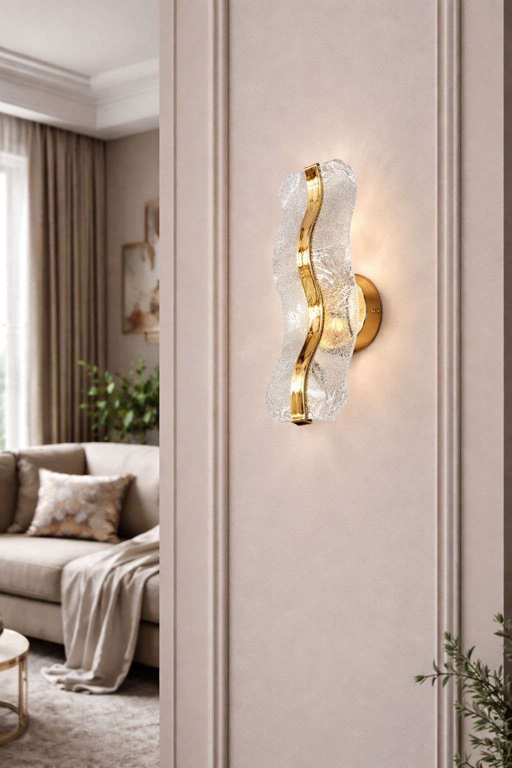 Настінний світильник Flowline Led 3 режими 97W (20479/GD)