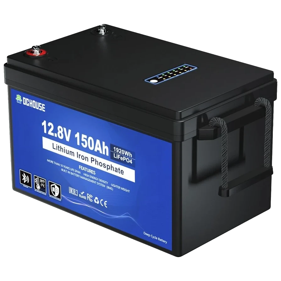 Батарея акумуляторна DСHOUSE 12.8V 150Ah ECO-LFP1215005 Bluetooth (2988357759)