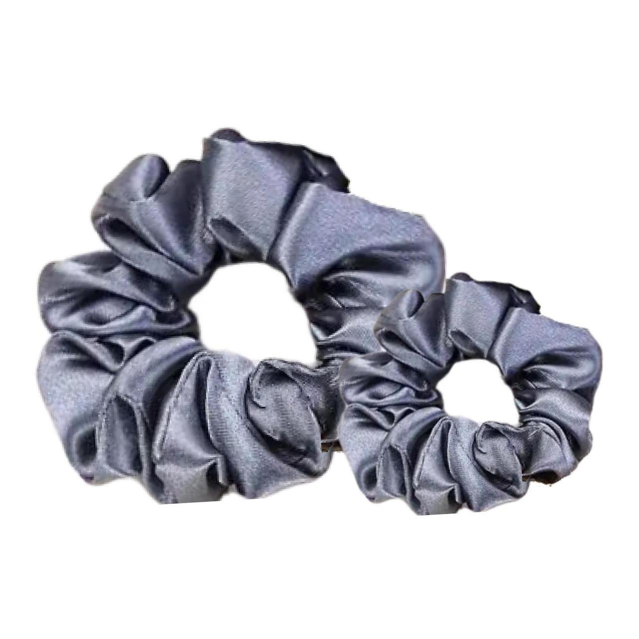 Набор резинок из шелка 2 шт. S/M Пепельный (2476285981)