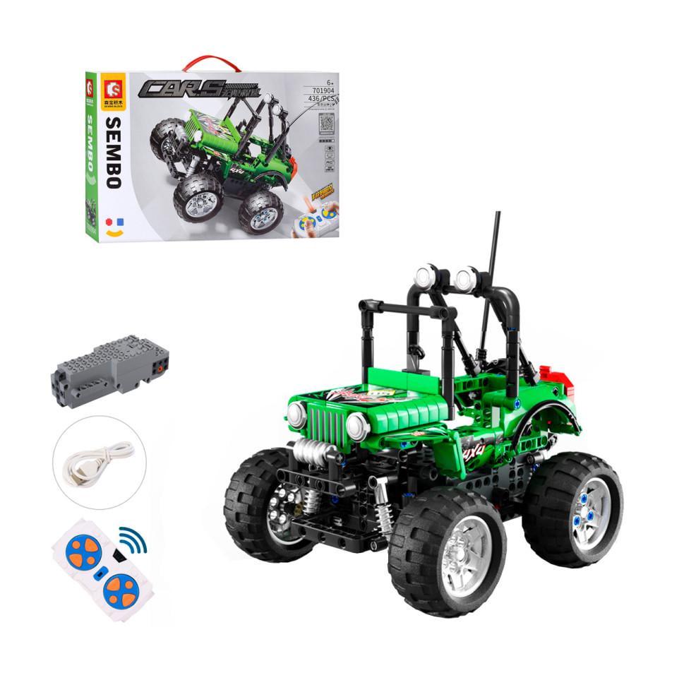 Конструктор на радіокеруванні Машина Bambi 701904 436 деталей (RLT27092) - фото 2