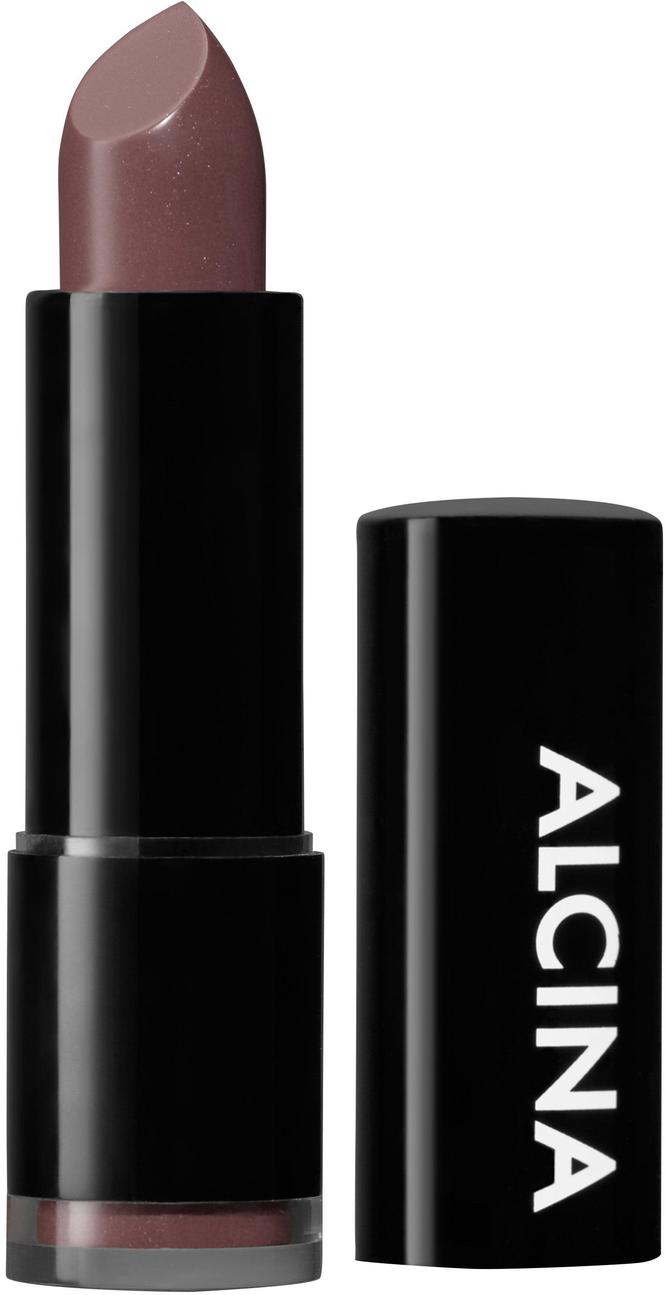 Помада-блеск ALCINA Shiny Lipstick Cognac 020 сверкающая 18 г (4008666655424)