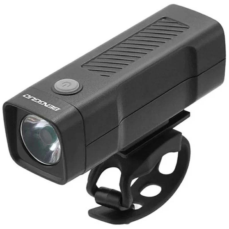 Велофара передняя BENGGUO BG-2257 USB перезаряжаемая 100 Лм с креплением на руль Черный (31774022)