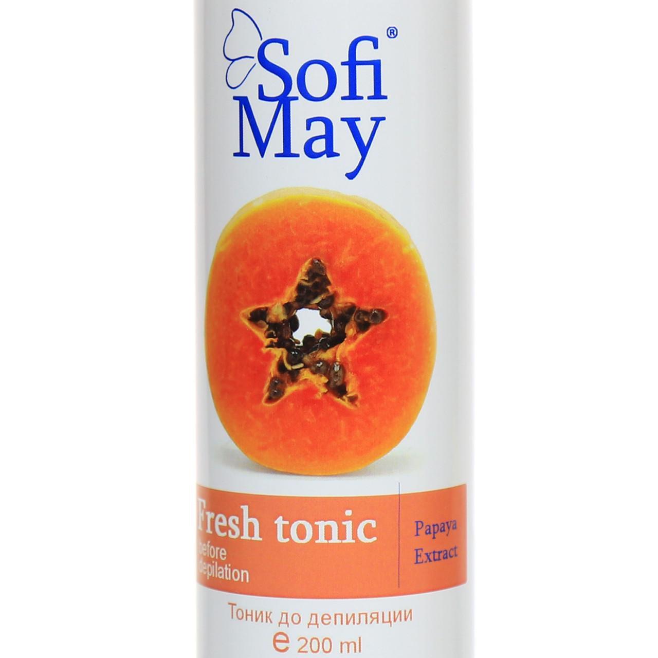 Спрей до депіляції з папайєю Sofi May Fresh Tonic 200 мл - фото 4