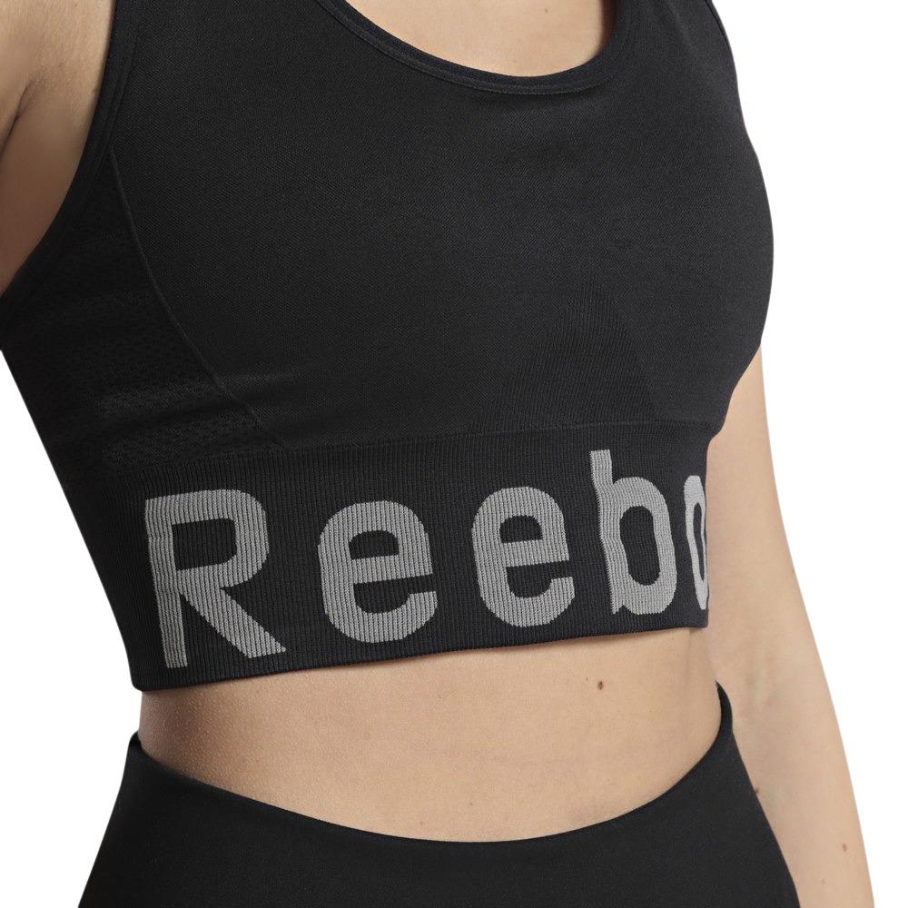 Бра-топ жіночий Reebok Workout Seamless GD9984 2XS Чорний - фото 8