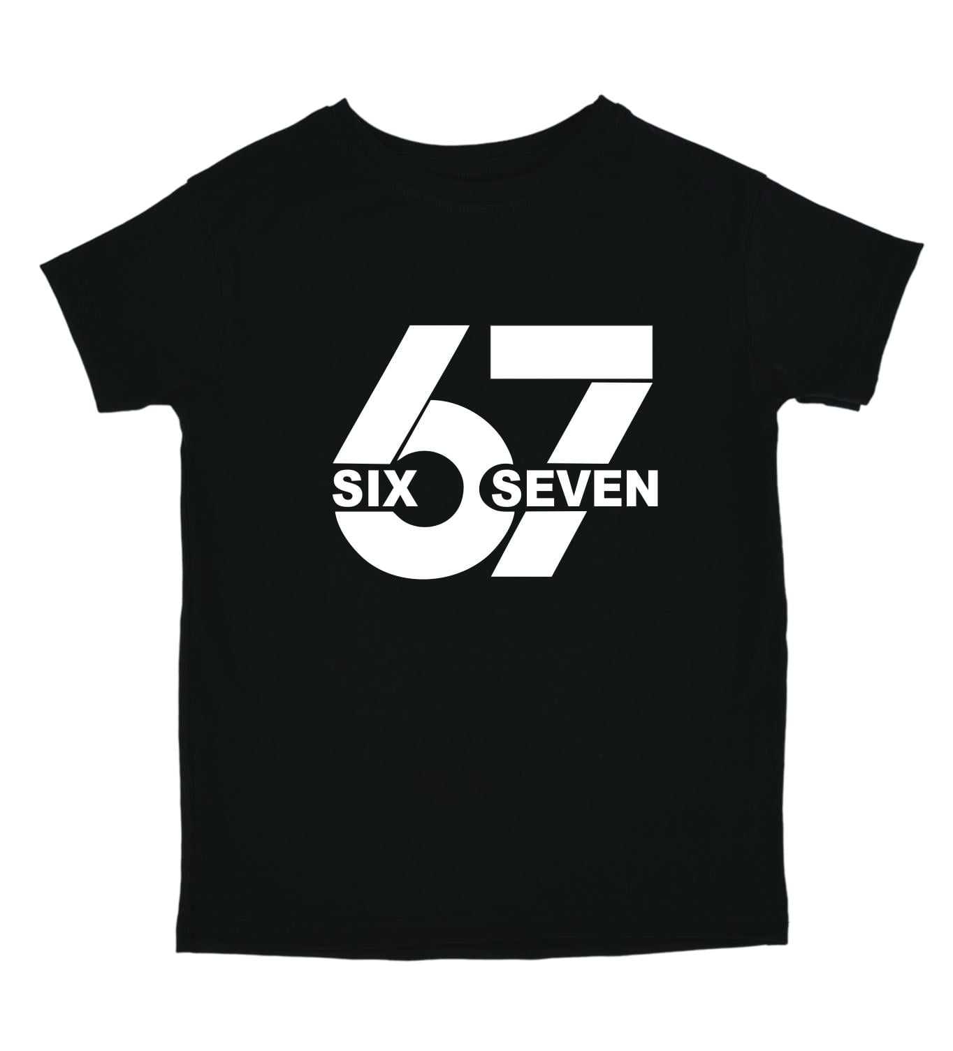 Футболка TM Spinogriz СПИ2026 "Six Seven 67" 146 см Чорний (33245252)