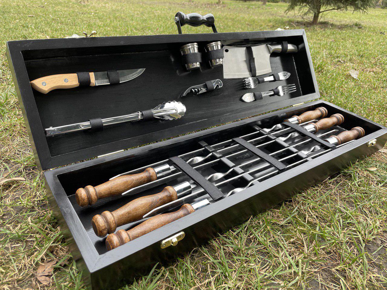 Набор шампуров Black Box X-9-1 в кейсе (10641057) - фото 2 Набор шампуров Black Box X-9-1 в кейсе (10641057) - фото 2