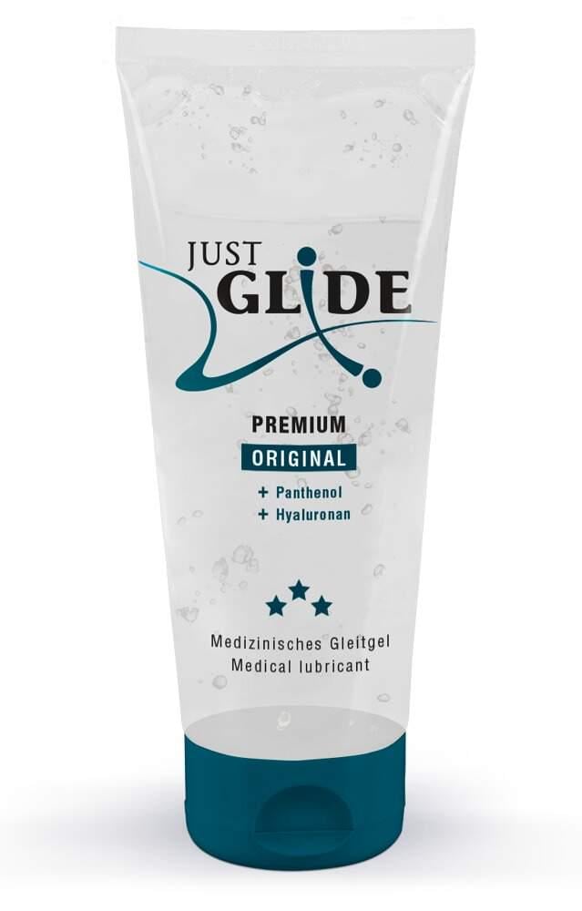 Лубрикант Just Glide Premium без вкуса и запаха с регенерирующим действием 200 мл (37990399)