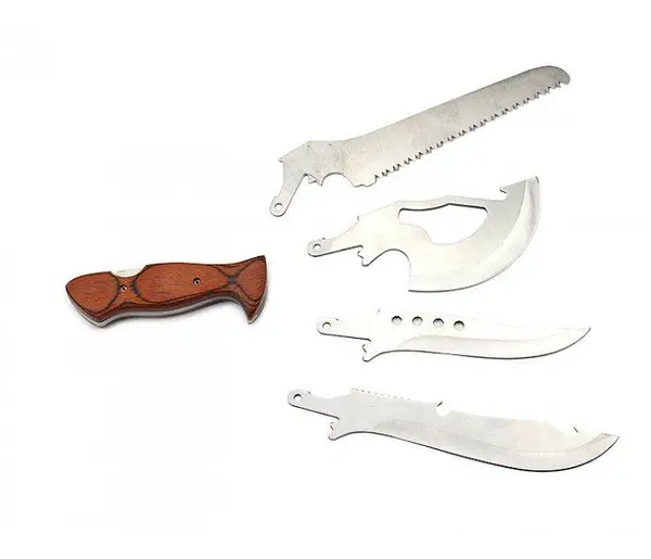 Набор туристический охотничий нож/кинжал/пила/топор 4 лезвия (12518609)