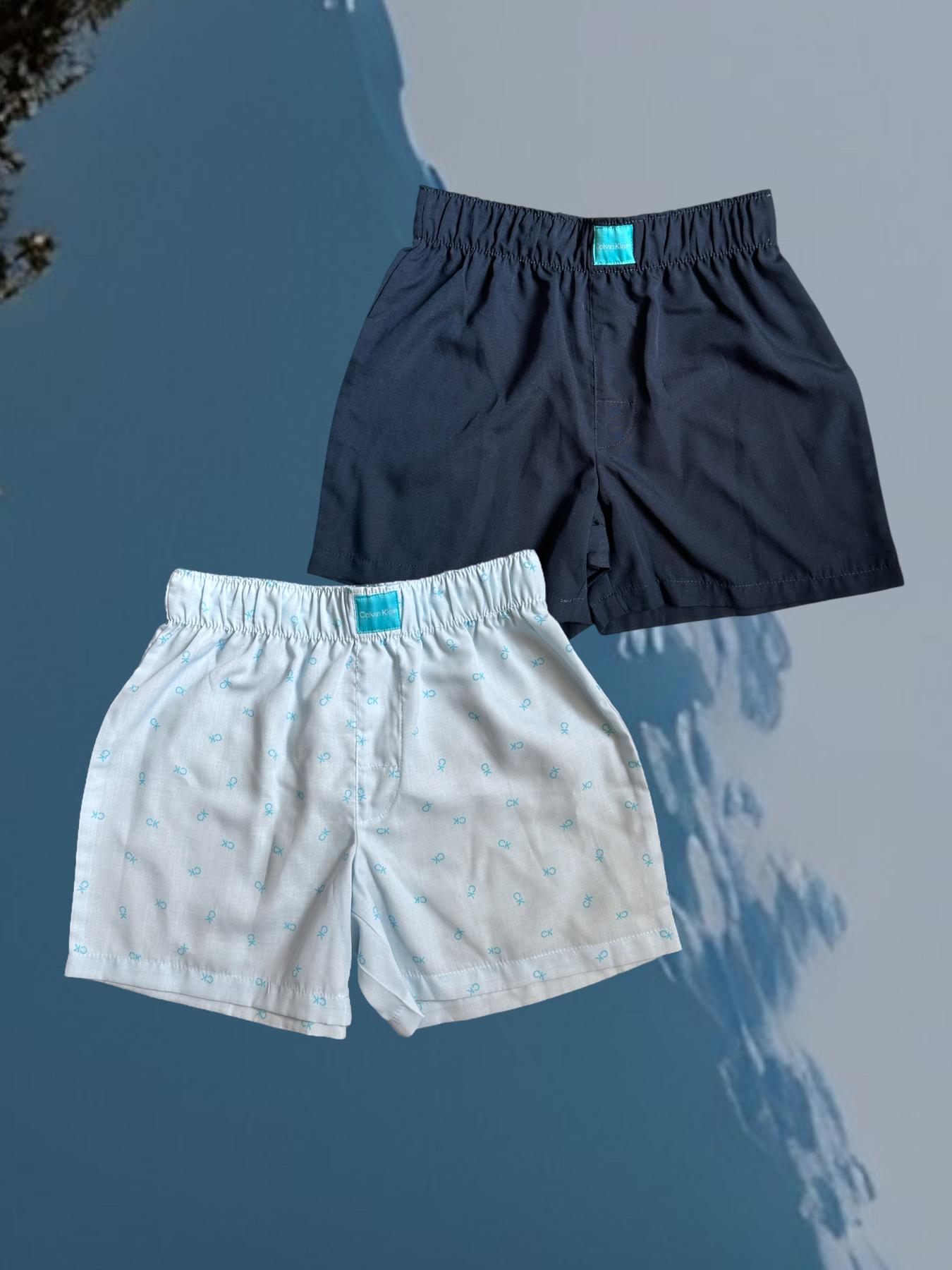 Шорты Calvin Klein 2 шт. 7/8 лет 122-128 см Синий