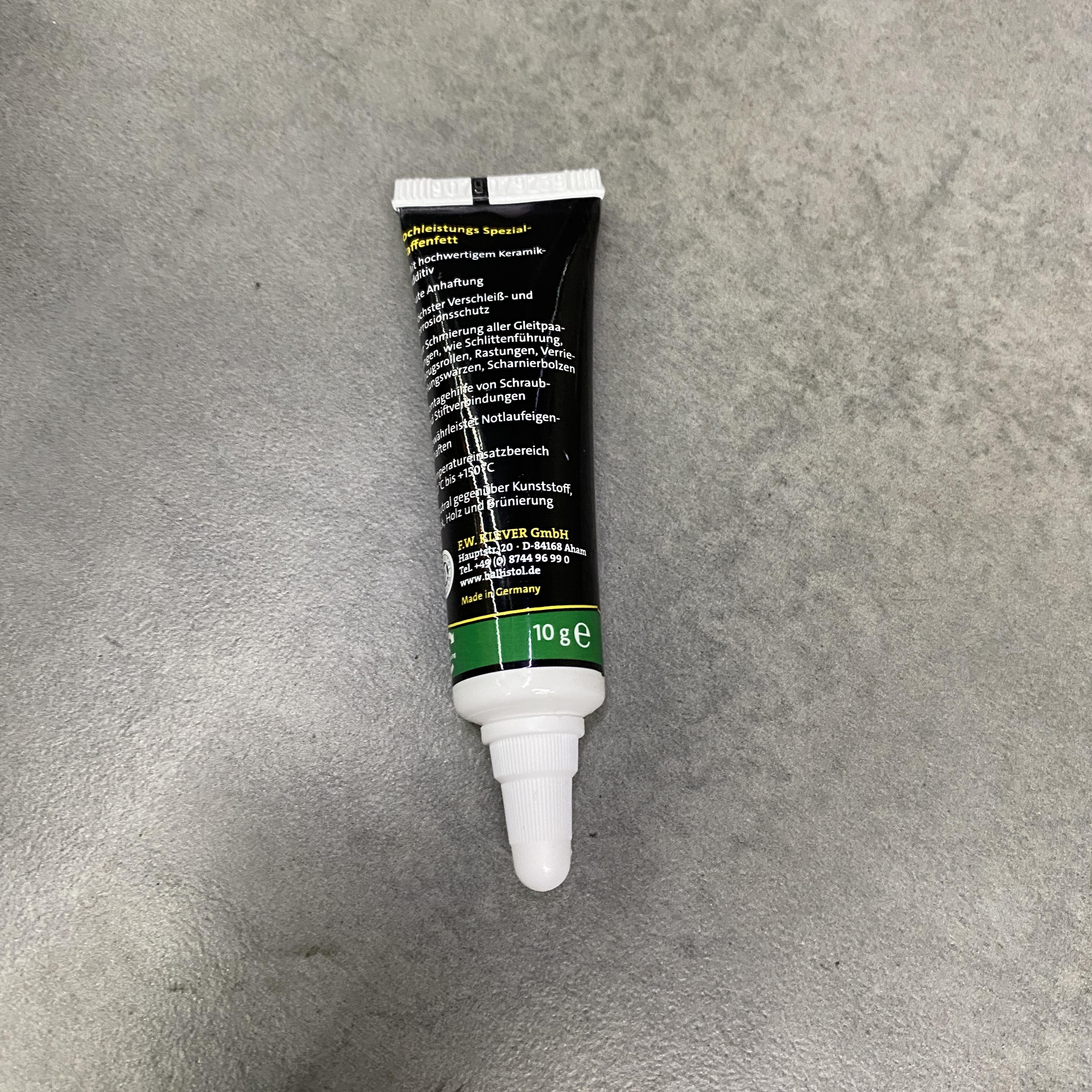 Мастило Ballistol Klever GunCer тюбик 10 г (244057) - фото 3